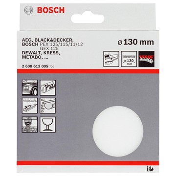 Bosch POLERSVAMP 130MM PEX 115/125
