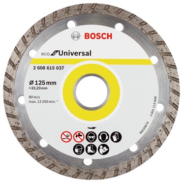 Bosch DIAMANTSKIVA 125X22,25MM ECO UNI TURBO