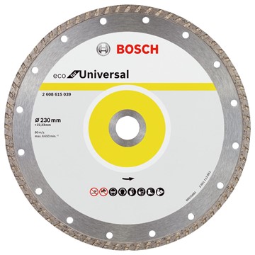Bosch DIAMANTSKIVA 230X22,25MM ECO UNI TURBO