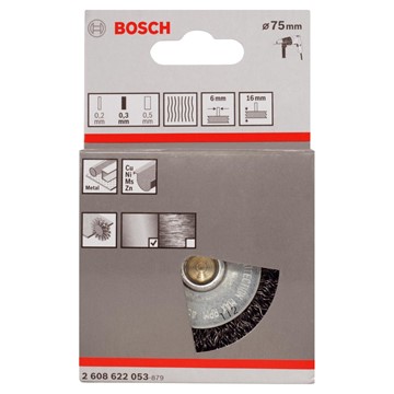 Bosch SKIVBORSTE 75X0,3MM 6MM SKAFT