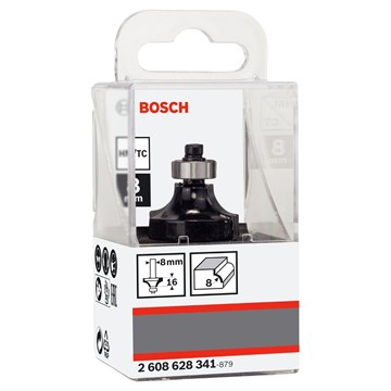 Bosch Avrundningsfräs HM 8x8x16mm