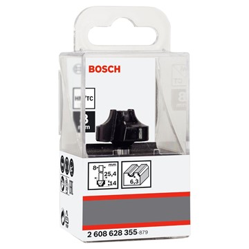 Bosch PROFILFRÄS E STYRHJÄLP 8X25,4/6,3X14MMHM
