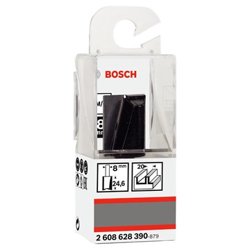 Bosch NOTFRÄS HM TVÅ SKÄR 20X25X8MM
