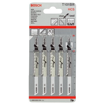 Bosch Sticksågblad 74/100mm T101BR 5P