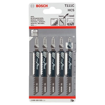 Bosch Sticksågblad 74/100mm T111C 5P
