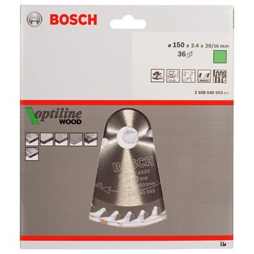 Bosch SÅGKLINGA OPTILINE 150X20 T36