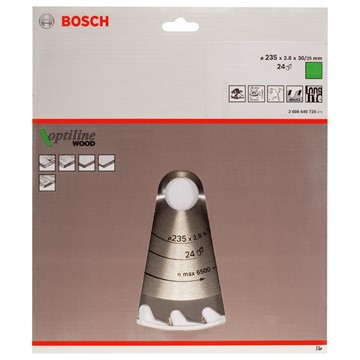 Bosch CIRKELSÅGKLINGA 235X30MM T24 OPTILINE