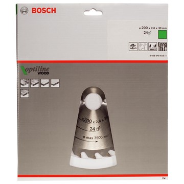 Bosch CIRKELSÅGKLINGA 200X30MM T24 OPTILINE