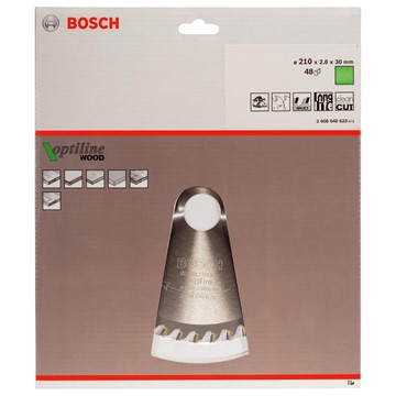 Bosch CIRKELSÅGKLINGA 210X30MM T48 OPTILINE