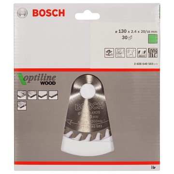 Bosch CIRKELSÅGKLINGA 130X16MM T30 OPTILINE