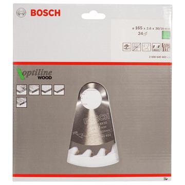 Bosch Klinga Cirkelsåg 165x30 T24