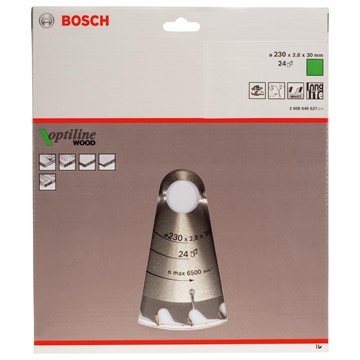 Bosch CIRKELSÅGKLINGA 230X30MM T24 OPTILINE