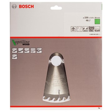Bosch CIRKELSÅGKLINGA 230X30MM T48 OPTILINE