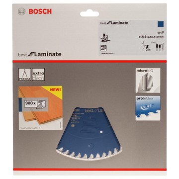 Bosch CIRKELSÅGKLINGA BOSCH BEST FOR LAMINATE