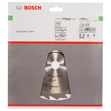 Bosch CIRKELSÅGKLINGA 165X1,7X20 12TSPEEDLINE