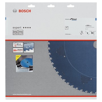 Bosch CIRKELSÅGKLINGA EXP STEEL 355X25,4MM 80T