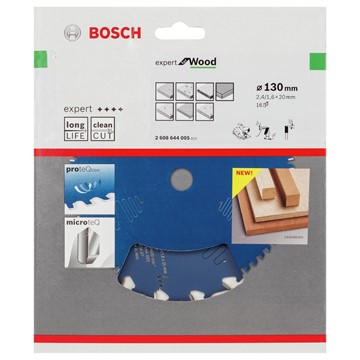 Bosch CIRKELSÅGKLINGA 130X20X2,4MM16T EXP WOOD