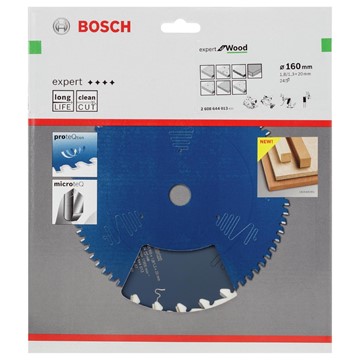 Bosch CIRKELSÅGKLINGA EXP WOOD 160X20X1,8MM 24T