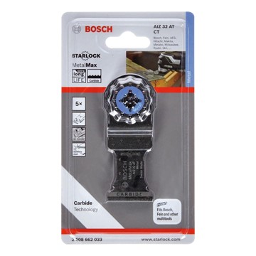 Bosch Multiblad 32mm Metall 5-Pack