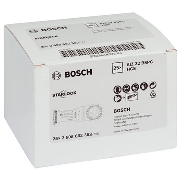 Bosch SÅGBLAD AIZ 32 BPC HCS 32MM JAPAN TANDAD BULK