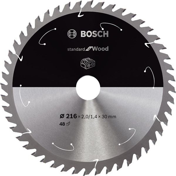 Bosch CIRKELSÅGKLINGA ACCU ST TRÄ T 216X30X48T