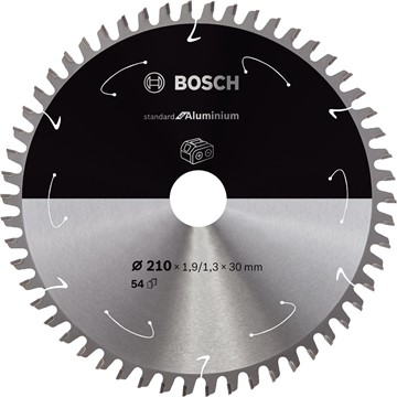 Bosch CIRKELSÅGKLINGA ACCU STD ALU 210X30X54T