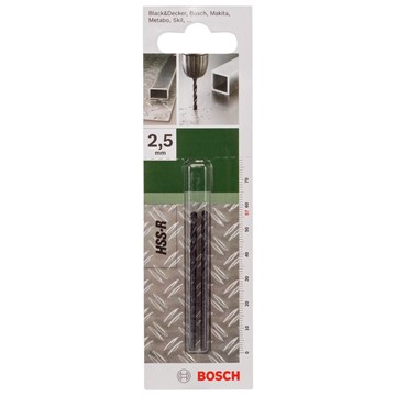 Bosch METALLBORR HSS-R 2,5MM 2ST