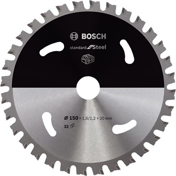 Bosch CIRKELSÅGKLINGA ACCU STD STÅL 150X20MM 32T METALL