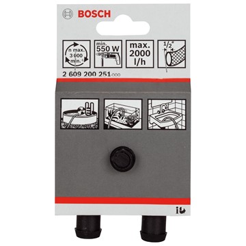 Bosch VATTENPUMP 2000LTR R1/2 550W BORRMASKIN