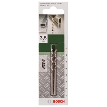 Bosch METALLBORR HSS-G 3,5MM 2ST 118GRAD