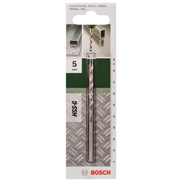 Bosch METALLBORR HSS-G 5,0MM 118GRAD