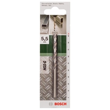 Bosch METALLBORR HSS-G 5,5MM 118GRAD