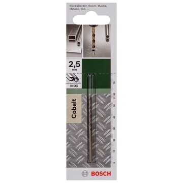 Bosch METALLBORR HSS-CO 2,5MM 135GRAD