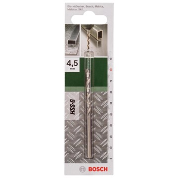 Bosch METALLBORR HSS-G 4,5MM 118GRAD