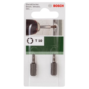 Bosch BITS T10 25MM STANDARD 2ST