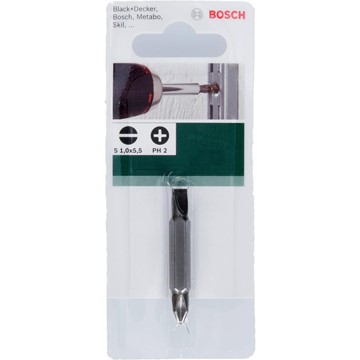 Bosch BITS DUBBEL 1,0X5,5STH2 45MM STANDARD