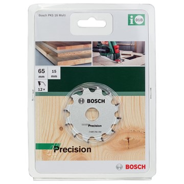Bosch CIRKELSÅGKLINGA PRECISION 65X15MM 12T