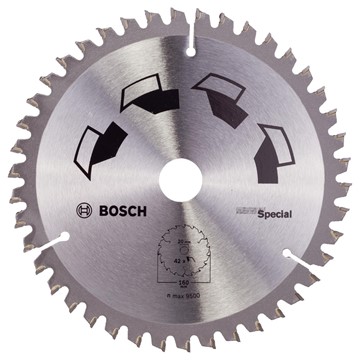 Bosch CIRKELSÅGKLINGA HM 160X20/16 T42 SPECIAL