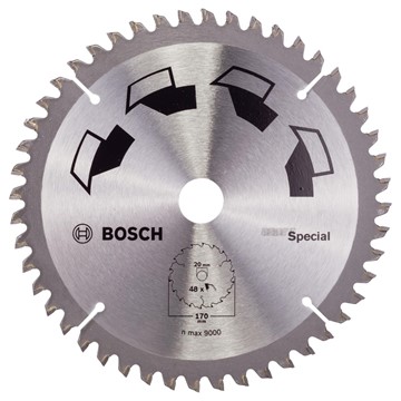 Bosch CIRKELSÅGKLINGA 170X2X20/16MM48T SPECIAL