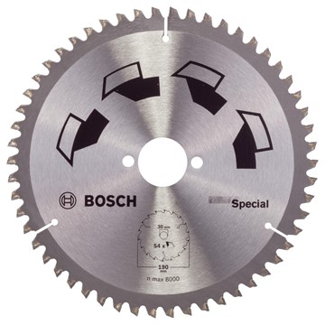 Bosch CIRKELSÅGKLINGA 190X2X30MM T54SPECIAL