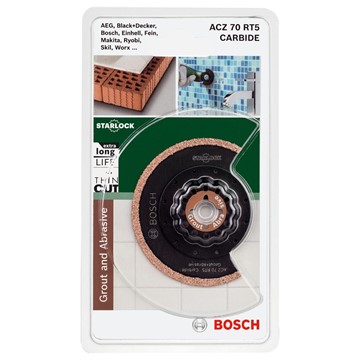 Bosch SÅGKLINGA ACZ70RT5 T:1,6MM HM 70MM GL