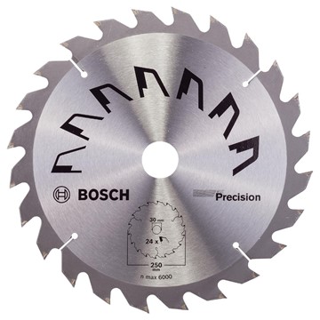 Bosch CIRKELSÅGKLINGA 250X30MM T24 PRECISION
