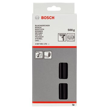 Bosch LIMSTIFT SVART 11X200MM 500 GR