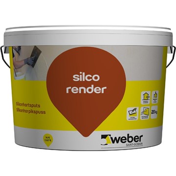 Weber SILCO RENDER 1 MM PG1 20 KG PUTS