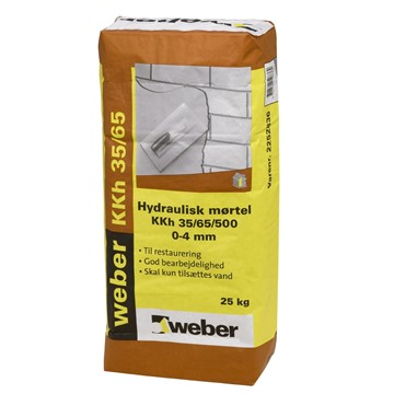 Weber WEBER KKH 35/65/500 0-4 MM HYDRAULISKT PUTS- OCH MURBRUK 25 KG