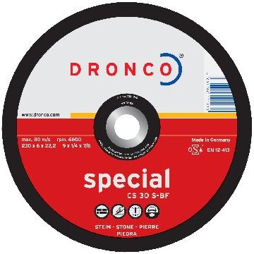 Dronco NAVRONDELL 125X6X22,2 CS30S SPECIAL