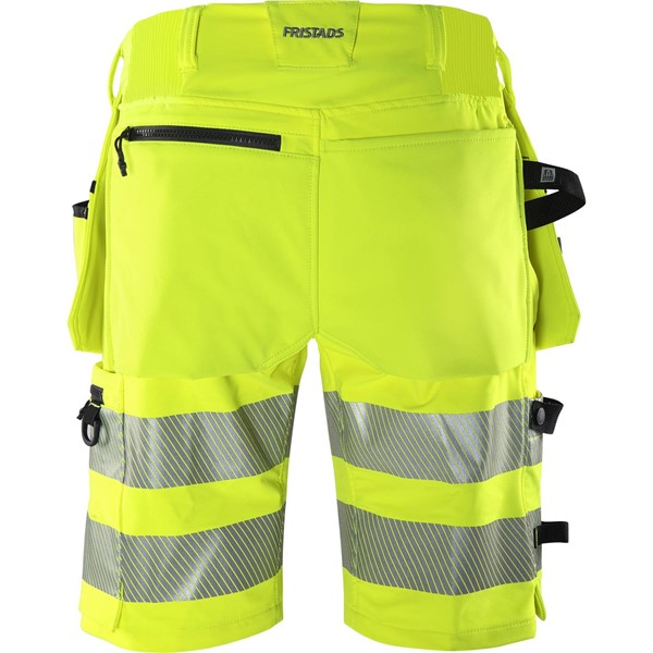 Fristads SHORTS 2646 GSTP GREEN VARSEL VARSELGUL/SVART STL C58