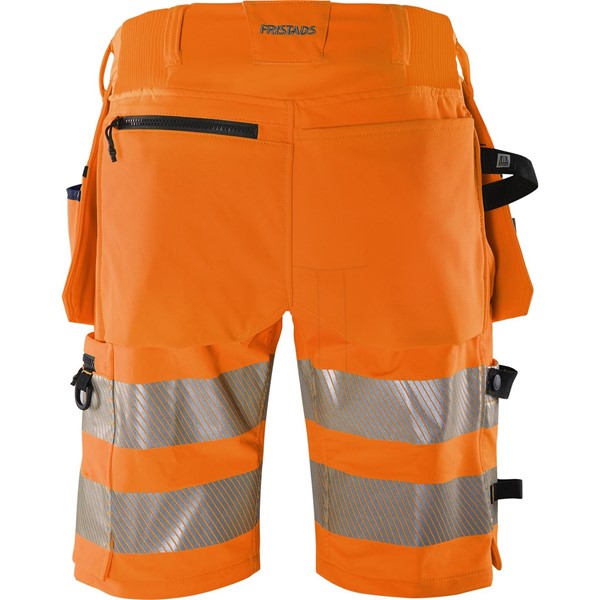 Fristads SHORTS 2646 GSTP GREEN VARSEL VARSELORANGE/MARINBLÅ STL C54