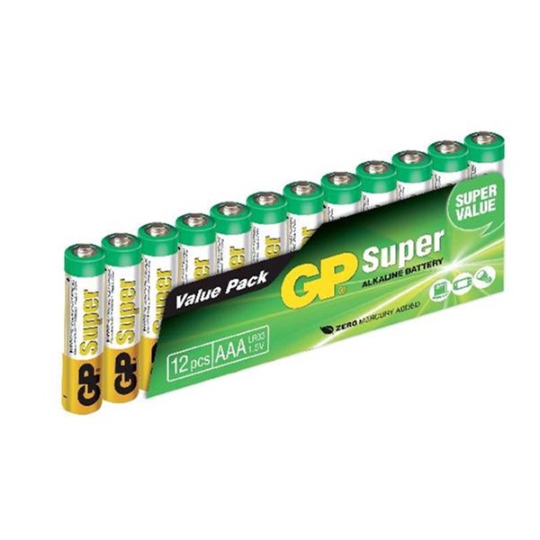 GPbatteries BATTERI LR03/AAA SUPER 12ST