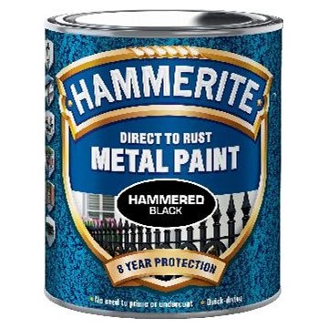 Hammerite HAMMARLACK 250ML SVART HAMMERITE